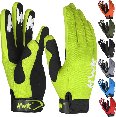 Miniatura 11 de HWK - Guantes de motocicleta para hombres y mujeres, motocross, conducción táctica, ciclismo, carreras de motocicletas, guantes multiusos