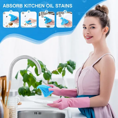 Miniatura 5 de Patelai Paquete de 40 esponjas absorbentes de aceite para bañera de hidromasaje, accesorios para spa, bañera, piscina al aire libre (estilo barco)