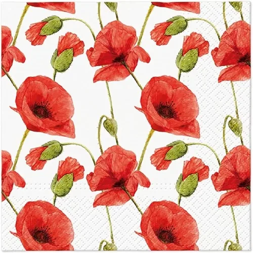Miniatura 7 de Servilletas de papel de 20 unidades, 13 x 13 pulgadas, servilletas de papel de 3 capas para arte de Navidad, cena y fiesta, servilletas desechables