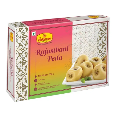 Miniatura 5 de Haldiram's Nagpur Leche Rajasthani Peda (500G X 2) Paquete de 2, 35.27 oz