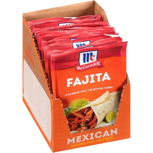 Miniatura 26 de McCormick Mezcla de condimentos, para fajitas estilo restaurante en casa. Se puede utilizar con: pollo, filete, camarones, verduras, 1.12 oz
