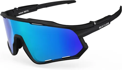 Miniatura 22 de BUCKLOS Gafas de sol polarizadas para ciclismo y correr para hombres y mujeres, protección UV400, gafas de sol TR90 para bicicleta, béisbol, Marcos