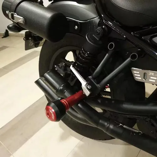 Miniatura 6 de Marco deslizante de escape de motocicleta Protector de choque deslizante compatible con Suzuki Gixxer 250/SF250/150 GSX250R DL250 GW250 V-Strom250
