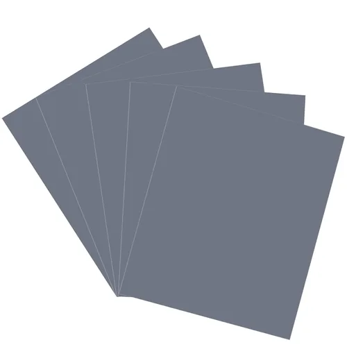 Miniatura 24 de Papel de lija de grano 120, hojas de lijado en seco y húmedo de 9 x 3.6 pulgadas para acabado de muebles de madera, lijado de metal y pulido