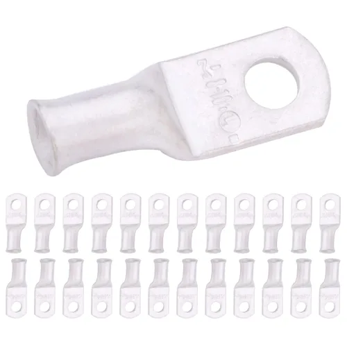Miniatura 213 de SELTERM 5 piezas terminales de cable de cobre estañado 1/0 AWG perno de 1/2", extremos de cable de batería, terminales de anillo, conectores