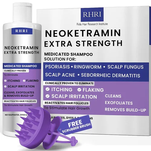 Miniatura 7 de Rida Hair Research Institute Exfoliante Antifúngico para Hombres y Mujeres Anticaspa, Medicado, Exfoliante para Foliculitis para Cuero Cabelludo