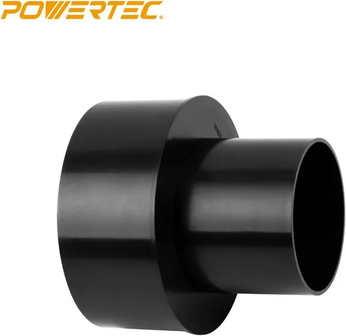 Miniatura 3 de POWERTEC 70277 Reductor de recolección de polvo, 6 pulgadas de diámetro exterior a 4 pulgadas de diámetro exterior, color negro (paquete de 2)