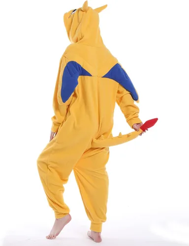 Miniatura 6 de Pijama de dragón unisex de animales, disfraz de cosplay para adultos