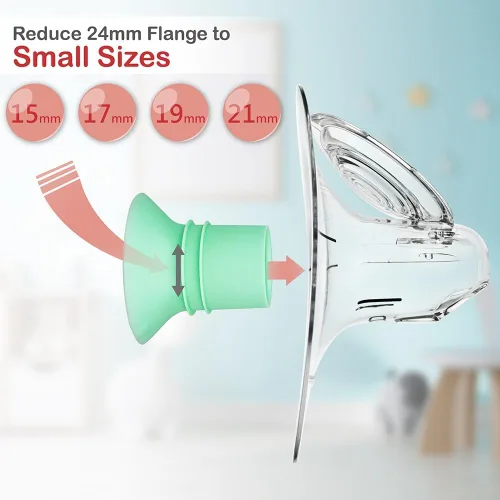 Miniatura 2 de Nenesupply Inserto de brida de 1.ª generación de 0.669 in compatible con piezas de bomba de brida Elvie Brida Elvie Stride Medela Momcozy Spectra