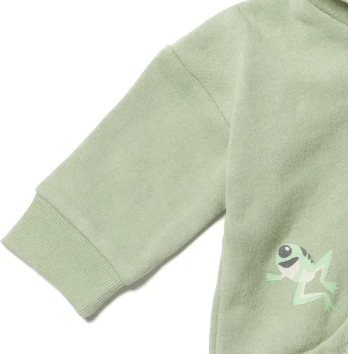 Miniatura 4 de STAR WARS The Mandalorian The Child - Sudadera con capucha de forro polar con cremallera para bebés y niños pequeños