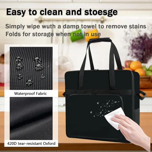 Miniatura 5 de Bolsa de transporte para máquina Ninja SLUSHi Slushie, portátil para exteriores, fabricante de bebidas congeladas, bolsa de viaje, diseño