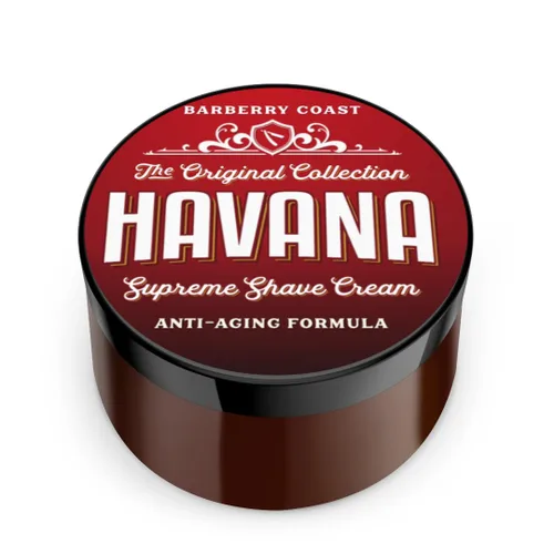 Miniatura 10 de Crema de afeitar de ron Bay para hombres, hecha con manteca de karité, té blanco e ingredientes naturales, llena de calmantes, hidratantes