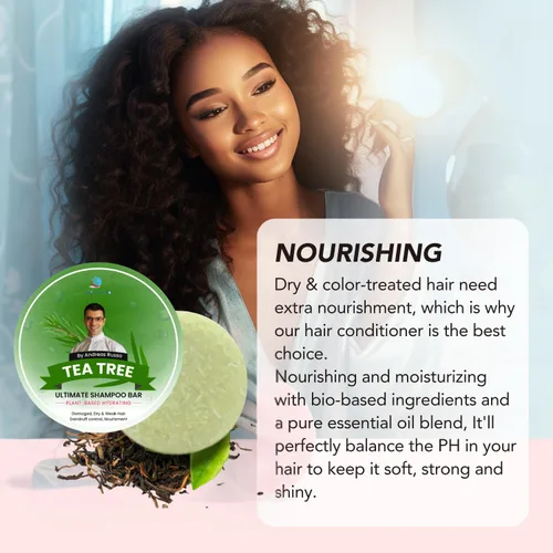 Miniatura 5 de Barra de champú sólida hecha a mano – Barra de champú natural y acondicionador para cabello seco, nutrición del cabello, evita puntas derramadas