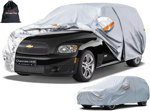 Miniatura 115 de Kayme - Cubierta completa impermeable de 6 capas para automóvil, apta para todo clima, protección para exteriores contra lluvia, rayos ultravioleta