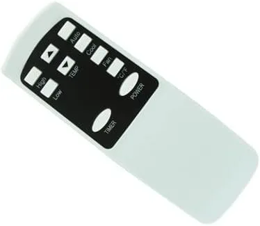 Miniatura 2 de Mando a distancia para Insignia R-NS-AC8PWH NS-AC8PWH8 NS-AC8PWH9 NS-AC8PWH9-C Aire acondicionado portátil para ventana de habitación