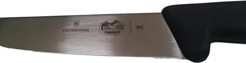 Miniatura 3 de Victorinox Cuchillo de carnicero, negro, mediano, 6.3 in