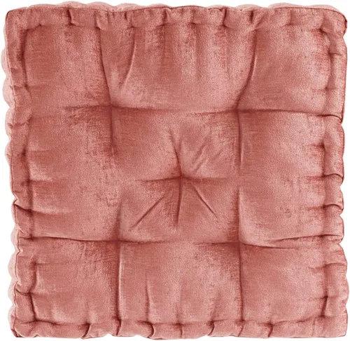 Miniatura 12 de Intelligent Design Azza Almohada de Piso, Cojines Grandes para Sentarse para Adultos, Almohada de Piso para Meditación o Yoga, Chenille Lustroso
