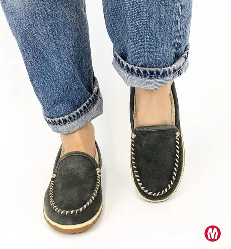 Miniatura 7 de Minnetonka Tilden - Pantuflas de gamuza para interior y exterior para mujer