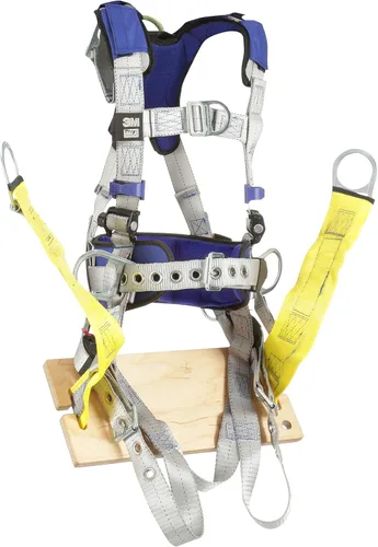 Miniatura 2 de DBI-Sala ExoFit X100 Comfort Construction - Arnés de seguridad para escalada/posicionamiento/suspensión de petróleo y gas, protección contra caídas