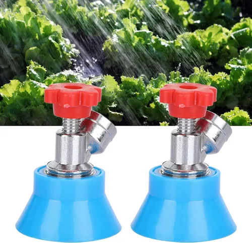 Miniatura 4 de Pulverizador de manguera de jardín, 2 piezas de boquilla de rociador de agua agrícola de alta presión G38 Rosca rociador atomizador de aleación