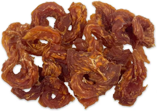 Miniatura 9 de Pet 'n Shape Chik 'n Rings - Golosinas de carne seca para perros, 8 onzas