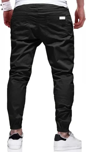 Miniatura 2 de Pantalones deportivos chinos para hombre, pantalones cargo para senderismo, recreación al aire libre, pantalones de sarga para fitness, pantalones