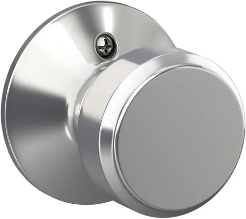 Miniatura 66 de SCHLAGE F51A BWE 622 - Pomo de puerta Bowery, cerradura de entrada con llave, color negro mate Mate negro
