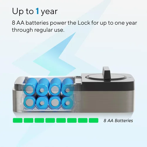 Miniatura 9 de ULTRALOQ Cerradura Inteligente de Puerta NFC Upgrade Bolt 2025, Cerrojo WiFi Integrado 6-en-1 Teclado de Entrada sin Llave y Sensor de Puerta