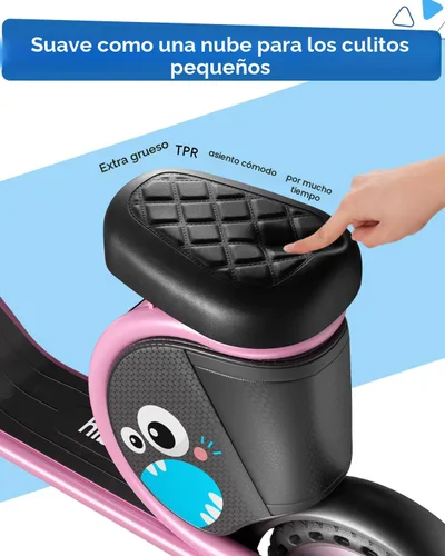 Miniatura 4 de Hiboy JoyHaul Electric Scooter for Kids Ages 4-10, with Seat, UL 2272 Certified, 100W Motor, 5 Miles Range, 9.3 MPH, LED Lights, Under-Seat Storage