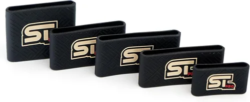 Miniatura 12 de Supreme Trimmer SGR60 - Pinzas de peluquero profesionales 5 piezas antideslizantes para cortar pelo, funda de peluquero para cortapelos Arena