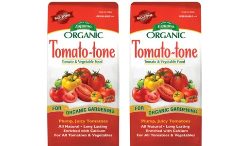 Espoma Tomate orgánico 3-4-6 con 8% de calcio. Fertilizante orgánico para todo tipo de tomates y verduras. Promueve la producción de flores y