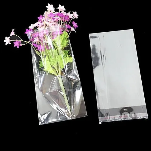 Miniatura 3 de WerkaSi Paquete de 150 fundas de plástico para galletas, bolsas de celofán de 5 x 7 pulgadas, autoadhesivas, sobres transparentes para fotos, bolsas