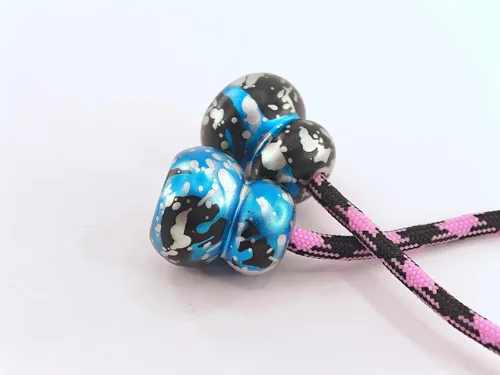 Miniatura 18 de Cuentas Fidget - Cuentas Fidget Antiestrés Spin & Bump - Hechas de aleación de aluminio - para hombres, mujeres y jóvenes jugadores hábiles crea un