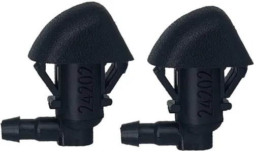 Miniatura 3 de 2 boquillas para lavaparabrisas, lavado estilo spray real compatible con 76810-SZA-A01ZA 2009-2015 Pilot 5 puertas solamente, par de chorro de agua