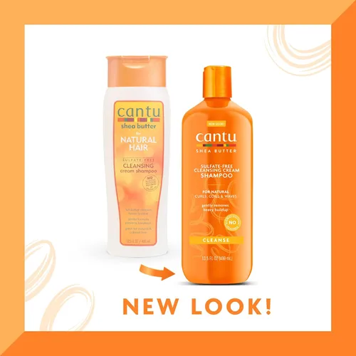 Miniatura 3 de Cantu Paquete de champú y acondicionador en crema sin sulfato, 13.5 fl oz