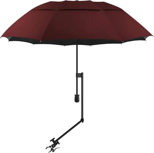Miniatura 30 de XLINGZA Sombrilla de playa UPF 50+ con abrazadera universal ajustable