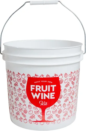 Miniatura 3 de Craft A Brew - Kit de elaboración de vino de frutas - Fácil para principiantes - Kit de elaboración de vino en casa - Incluye ingredientes