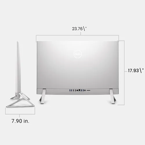 Miniatura 8 de Dell 27 Computadora de escritorio todo en uno ec27250-Pantalla FHD de 27 pulgadas (1920 x 1080), Procesador Intel Core 5 120U, Gráficos Intel, RAM