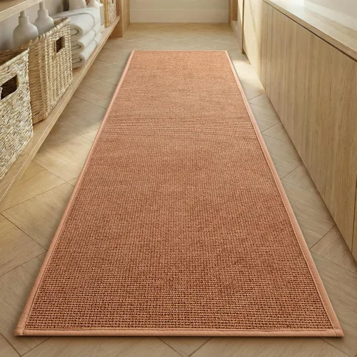 Miniatura 34 de YIHOUSE Juego de 2 tapetes de baño, color beige, ultrafino, absorbente, antideslizante, para baño, lavable, ducha, lavabo, lavandería