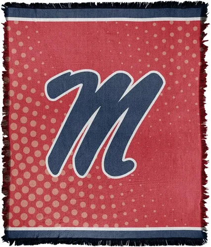 Miniatura 103 de LOGOVISION Manta Abilene Christian University, 50x60 Logo Dots WovenThrow