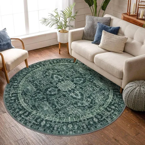 Miniatura 145 de KOZYFLY Alfombra Pequeña de Área 2x3 Pies Alfombras para Entrada Lavable Boho Alfombra de Entrada Antideslizante Tapete de Puerta Interior Entrada