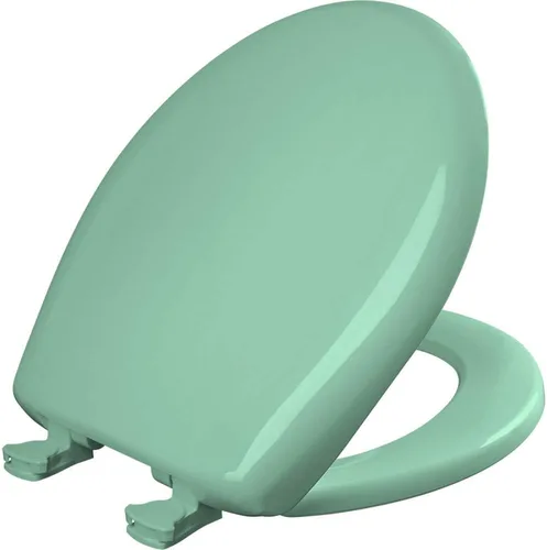 Miniatura 12 de Bemis Classic Colors - Asiento de inodoro de cierre lento, bisagras fáciles de limpiar y asiento de plástico duradero, fabricado en Estados Unidos