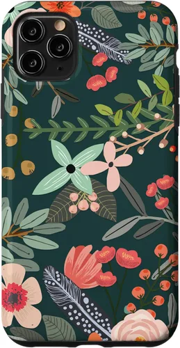Miniatura 12 de Funda con diseño floral botánico de jardín colorido para iPhone 13