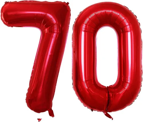 Miniatura 6 de Goer, conjunto de globos de papel aluminio para decoraciones de cumpleaños, globos de las letras de feliz cumpleaños y de números Oro