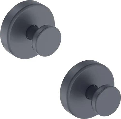 Miniatura 15 de Bntuk Ganchos de ventosa para ducha, ganchos para toallas para vidrio de ventana de baño, gancho de bata de baño Looafh para colgar - paquete de 2