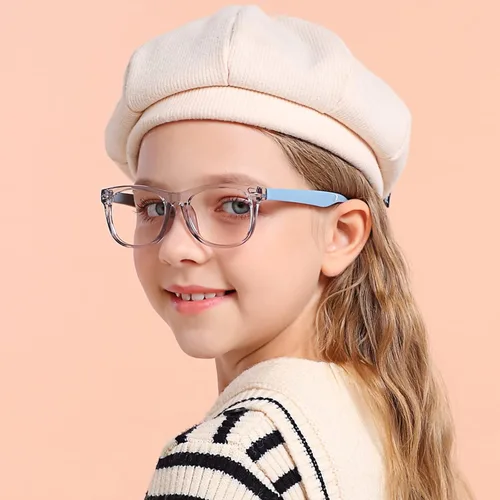 Miniatura 6 de FANNYGO Paquete de 3 gafas de bloqueo de luz azul para niños, gafas de lectura para computadora para niños y niñas de 3 a 9 años