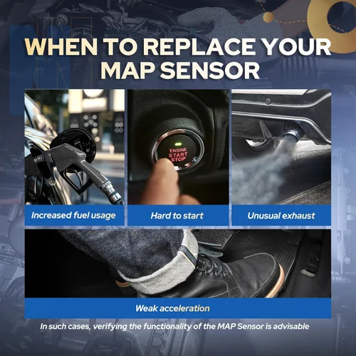 Miniatura 9 de ENA Sensor de presión absoluta del colector compatible con Chevy Chevrolet GMC Honda Buick Cadillac Pontiac Isuzu Alero Amigo Astra Ascender Axiom