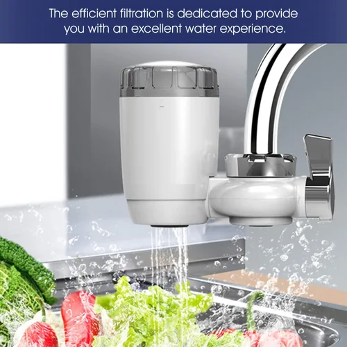 Miniatura 2 de Filtro de grifo, sistema de purificación eficaz, reduce el plomo y el mal sabor, sin BPA, purificador de agua, paquete de 1 repuesto