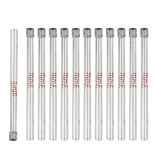 Miniatura 34 de Luomorgo Sierra de agujero de diamante de 35mm/1 3/8 Pulgadas, brocas de diamante de 1.1 pulgadas de profundidad de corte para vidrio, cerámica
