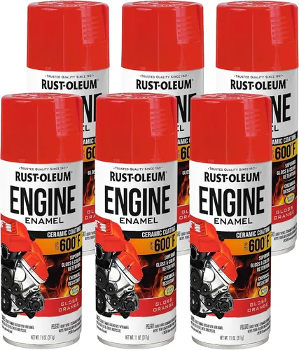Miniatura 9 de Rust-Oleum 366437 Pintura en aerosol de esmalte para motor, 11 oz, Cast Coat Iron, (paquete de 1)